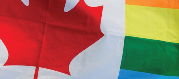 Canadian LGBTQ+ Flag
